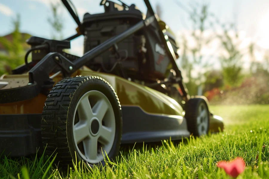 cordless black and decker lawn mower